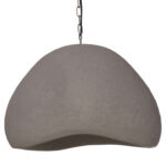 ΦΩΤΙΣΤΙΚΟ ΟΡΟΦΗΣ ΚΡΕΜΑΣΤΟ JAYLEN HM4703.03L FIBER CEMENT ΓΚΡΙ 65x55x45Υεκ. - Image 5