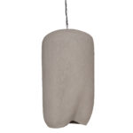 ΦΩΤΙΣΤΙΚΟ ΟΡΟΦΗΣ ΚΡΕΜΑΣΤΟ LOGKY HM4704.03L--FIBER CEMENT ΓΚΡΙ 35x35x67Υεκ