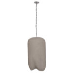 ΦΩΤΙΣΤΙΚΟ ΟΡΟΦΗΣ ΚΡΕΜΑΣΤΟ LOGKY HM4704.03L--FIBER CEMENT ΓΚΡΙ 35x35x67Υεκ - Image 3