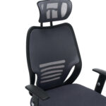 ΚΑΡΕΚΛΑ ΓΡΑΦΕΙΟΥ BRIEF HM1206.02 ΓΚΡΙ MESH--ΒΑΣΗ ΧΡΩΜΙΟΥ 63x64x122Υεκ. - Image 7