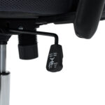ΚΑΡΕΚΛΑ ΓΡΑΦΕΙΟΥ BRIEF HM1206.02 ΓΚΡΙ MESH--ΒΑΣΗ ΧΡΩΜΙΟΥ 63x64x122Υεκ. - Image 10