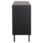 ΜΠΟΥΦΕΣ ΜΕΛΑΜΙΝΗΣ KRUDEN HM9446.11 ΜΑΥΡΟ-ΦΥΣΙΚΟ 180x40x78.6Υεκ. - Image 4