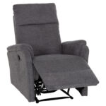 ΠΟΛΥΘΡΟΝΑ RELAX ΜΕ ΗΛΕΚΤΡΙΚΗ ΑΝΑΚΛΙΣΗ SYNTHIA HM3309.03 ΓΚΡΙ ΥΦΑΣΜΑ 75x86x100Yεκ