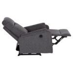 ΠΟΛΥΘΡΟΝΑ RELAX ΜΕ ΗΛΕΚΤΡΙΚΗ ΑΝΑΚΛΙΣΗ SYNTHIA HM3309.03 ΓΚΡΙ ΥΦΑΣΜΑ 75x86x100Yεκ - Image 4