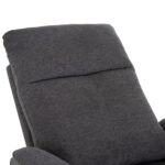 ΠΟΛΥΘΡΟΝΑ RELAX ΜΕ ΗΛΕΚΤΡΙΚΗ ΑΝΑΚΛΙΣΗ SYNTHIA HM3309.03 ΓΚΡΙ ΥΦΑΣΜΑ 75x86x100Yεκ - Image 7