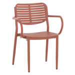 ΠΟΛΥΘΡΟΝΑ ΤΡΑΠΕΖΑΡΙΑΣ HILLIARD HM6644.08 ΑΛΟΥΜΙΝΙΟ ΣΕ TERRACOTTA 58x52x78Υεκ