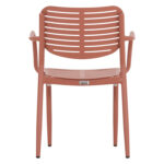 ΠΟΛΥΘΡΟΝΑ ΤΡΑΠΕΖΑΡΙΑΣ HILLIARD HM6644.08 ΑΛΟΥΜΙΝΙΟ ΣΕ TERRACOTTA 58x52x78Υεκ - Image 6