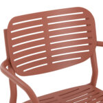 ΠΟΛΥΘΡΟΝΑ ΤΡΑΠΕΖΑΡΙΑΣ HILLIARD HM6644.08 ΑΛΟΥΜΙΝΙΟ ΣΕ TERRACOTTA 58x52x78Υεκ - Image 7