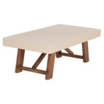 ΤΡΑΠΕΖΙ ΜΕΣΗΣ FIBER CEMENT & ΞΥΛΟ ΑΚΑΚΙΑΣ MAEVE HM6595.02 ΜΠΕΖ  130x70x46Υεκ. - Image 4