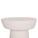 ΤΡΑΠΕΖΙ ΣΑΛΟΝΙΟΥ PIRSON HM18155.02 FIBER CEMENT ΣΕ ΛΕΥΚΟ--Φ60x36Υεκ. - Image 5
