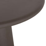 ΤΡΑΠΕΖΙ ΤΡΑΠΕΖΑΡΙΑΣ FIBER CEMENT ΣΤΡΟΓΓΥΛΟ NAYU HM6583.01 ΓΚΡΙ Φ120x73Υεκ - Image 10