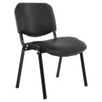 ΚΑΡΕΚΛΑ JANISHA HM1010.01 ΜΕ ΔΕΡΜΑΤΙΝΗ PU ΜΑΥΡΟ 53,5x59x77 εκ. - Image 7
