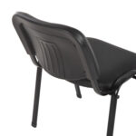 ΚΑΡΕΚΛΑ JANISHA HM1010.01 ΜΕ ΔΕΡΜΑΤΙΝΗ PU ΜΑΥΡΟ 53,5x59x77 εκ. - Image 9