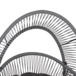 ΠΟΛΥΘΡΟΝΑ-ΦΩΛΙΑ RULER HM6506.01 ΓΚΡΙ ΜΕΤΑΛΛΟ-P.E.RATTAN-ΜΑΞΙΛΑΡΙΑ 90x85x154Υεκ - Image 7