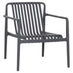 ΠΟΛΥΘΡΟΝΑ LOUNGE ΕΞΩΤ.ΧΩΡΟΥ MALEN HM6626.03 ΓΚΡΙ ΠΟΛΥΠΡΟΠΥΛΕΝΙΟ 67x75x75Υεκ