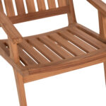 ΠΟΛΥΘΡΟΝΑ LOUNGE ARANIA HM6617 ΞΥΛΟ TEAK ΣΕ ΦΥΣΙΚΟ 59x65x69Υεκ. - Image 8