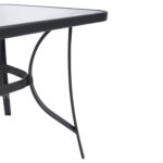 ΣΕΤ ΤΡΑΠΕΖΑΡΙΑΣ 5ΤΜΧ BECK HM10729.01 ΚΑΡΕΚΛΕΣ ΜΕΤΑΛΛΙΚΕΣ & ΤΡΑΠΕΖΙ 140x80εκ ΓΚΡΙ - Image 6