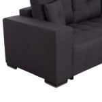 ΓΩΝΙΑΚΟΣ ΚΑΝΑΠΕΣ-ΚΡΕΒΑΤΙ ΜΕ ΑΠΟΘ.ΧΩΡΟ TRENDSTON HM3302.01R ΓΚΡΙ ΥΦΑΣΜΑ 298x177x95Υεκ - Image 9