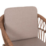 ΠΟΛΥΘΡΟΝΑ ΑΛΟΥΜΙΝΙΟΥ GALDIN HM6272.03 ΚΑΠΟΥΤΣΙΝΟ-P.E.RATTAN-ΜΠΕΖ ΥΦΑΣΜΑ 65x60x76Υεκ - Image 7