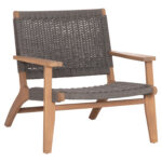ΠΟΛΥΘΡΟΝΑ LOUNGE MONTER HM6241.02 ΞΥΛΟ ΑΚΑΚΙΑΣ ΦΥΣΙΚΟ-ΣΧΟΙΝΙ ΓΚΡΙ 63.5x60x69Υεκ