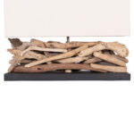 ΕΠΙΤΡΑΠΕΖΙΟ ΟΡΘΟΓΩΝΙΟ ΦΩΤΙΣΤΙΚΟ TWIGGY HM4432 DRIFTWOOD & ΛΕΥΚΟ ΚΑΠΕΛΟ 50x16,5x38Υεκ. - Image 7