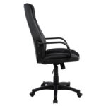 ΚΑΡΕΚΛΑ ΓΡΑΦΕΙΟΥ GAMING SIVIR HM1001.01 ΜΕ  ΜΑΥΡΟ PU 59x 60x115 εκ. - Image 3