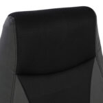 ΚΑΡΕΚΛΑ ΓΡΑΦΕΙΟΥ GAMING SIVIR HM1001.01 ΜΕ  ΜΑΥΡΟ PU 59x 60x115 εκ. - Image 7