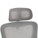 ΚΑΡΕΚΛΑ ΓΡΑΦΕΙΟΥ KESI HM1222.02 ΑΝΟΙΧΤΟ ΓΚΡΙ MESH--ΛΕΥΚΟ PP 52x50x122Υεκ. - Image 7