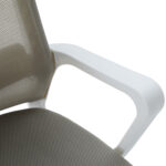 ΚΑΡΕΚΛΑ ΓΡΑΦΕΙΟΥ VELOCITY HM1229.02 ΛΕΥΚΟ PP--ΑΝΟΙΧΤΟ ΓΚΡΙ MESH 60x62x123Υεκ - Image 8