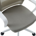 ΚΑΡΕΚΛΑ ΓΡΑΦΕΙΟΥ VELOCITY HM1229.02 ΛΕΥΚΟ PP--ΑΝΟΙΧΤΟ ΓΚΡΙ MESH 60x62x123Υεκ - Image 9