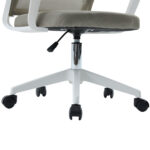 ΚΑΡΕΚΛΑ ΓΡΑΦΕΙΟΥ VELOCITY HM1229.02 ΛΕΥΚΟ PP--ΑΝΟΙΧΤΟ ΓΚΡΙ MESH 60x62x123Υεκ - Image 10