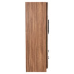 ΝΤΟΥΛΑΠΑ 3ΦΥΛΛΗ ΜΕ 2 ΣΥΡΤΑΡΙΑ HARRY HM18390.01 ΜΕΛΑΜΙΝΗ ΦΥΣΙΚΟ & ΜΑΥΡΟ 150x55x180Υεκ - Image 5