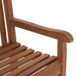 ΠΑΓΚΑΚΙ ΚΗΠΟΥ 2ΘΕΣΙΟ ELENA HM6651 ΞΥΛΟ TEAK--ΦΥΣΙΚΟ 120x60x95Υεκ. - Image 9