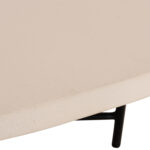 ΣΕΤ 2 ΤΡΑΠΕΖΑΚΙΑ ΣΑΛΟΝΙΟΥ IFFANS HM10733.02 FIBER CEMENT ΜΠΕΖ-ΠΟΔΙΑ ΜΕΤΑΛΛΙΚΑ - Image 9