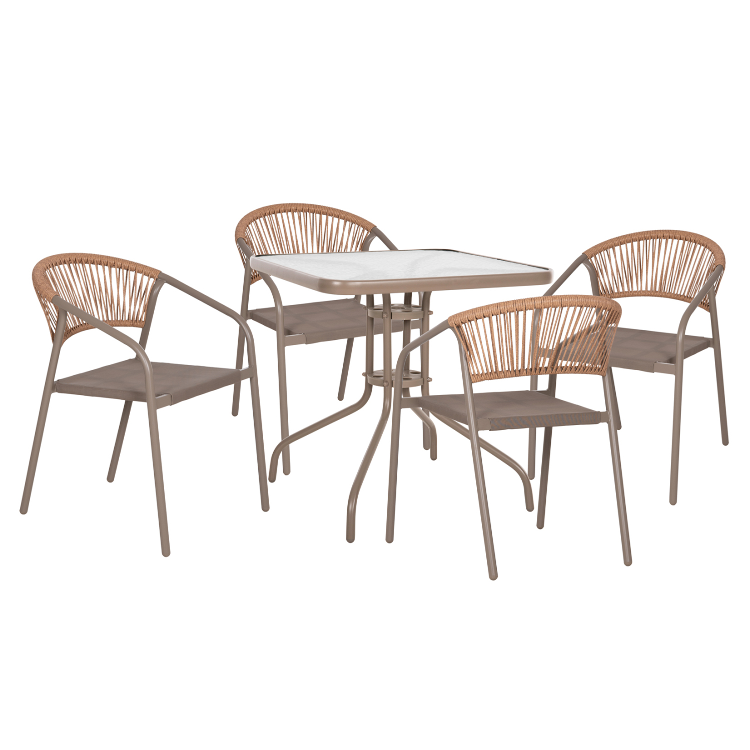 set-trapezarias-exchoroy-5tmch-fb9108800-12 ΣΕΤ ΤΡΑΠΕΖΑΡΙΑΣ ΕΞ.ΧΩΡΟΥ 5ΤΜΧ FIGO HM10880.04 ΤΡΑΠΕΖΙ & ΚΑΡΕΚΛΕΣ ΜΕΤΑΛΛΙΚΑ ΣΑΜΠΑΝΙ - Image 1