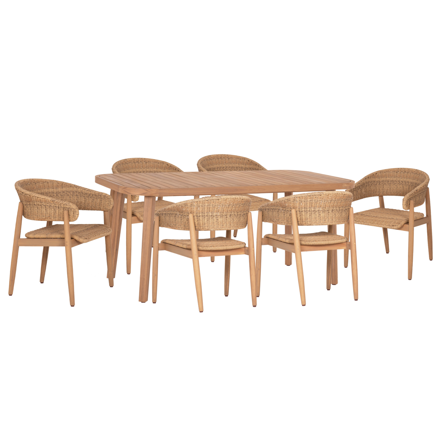 set-trapezarias-exchoroy-7tmch-fb910908- ΣΕΤ ΤΡΑΠΕΖΑΡΙΑΣ ΕΞ.ΧΩΡΟΥ 7ΤΜΧ CORT HM10983 ΞΥΛΟ ΑΚΑΚΙΑΣ & ΣΧΟΙΝΙ--ΦΥΣΙΚΟ - Image 1