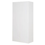 ΒΙΒΛΙΟΘΗΚΗ ΜΕ ΣΥΡΟΜΕΝΕΣ ΠΟΡΤΕΣ SIDER HM6632.02 ΜΕΤΑΛΛΙΚΗ ΛΕΥΚΗ 90x40x185Υεκ - Image 5