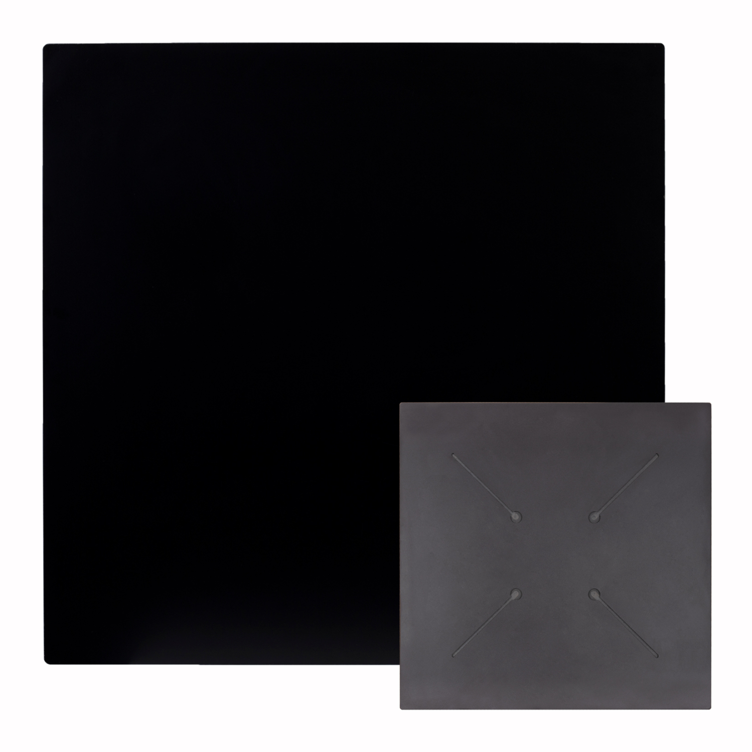 epifaneia-trapezioy-tetragoni-hpl-fb9583 ΕΠΙΦΑΝΕΙΑ ΤΡΑΠΕΖΙΟΥ ΤΕΤΡΑΓΩΝΗ HPL HM5839.21 ΜΑΥΡΟ 80Χ80εκ - Image 1