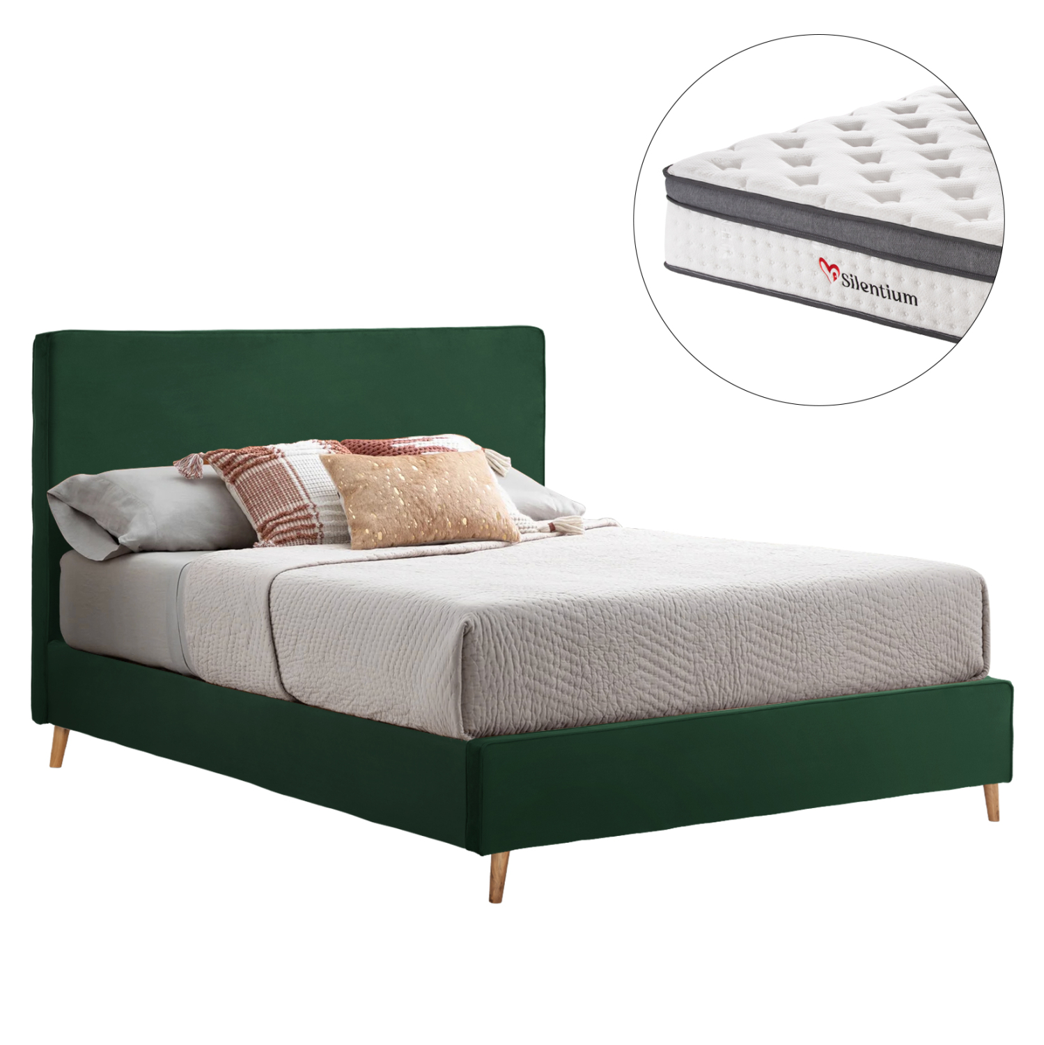 krebati-diplo-me-stroma-fb91081013-kypar-6 ΚΡΕΒΑΤΙ ΔΙΠΛΟ ΜΕ ΣΤΡΩΜΑ INDRA HM10810.13 ΚΥΠΑΡΙΣΣΙ ΒΕΛΟΥΔΟ--ΓΙΑ ΣΤΡΩΜΑ 160x200εκ - Image 1