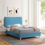ΚΡΕΒΑΤΙ ΗΜΙΔΙΠΛΟ ΜΕ ΣΤΡΩΜΑ MAYLIN HM10758.08 ΒΕΛΟΥΔΟ ΤΙΡΚΟΥΑΖ--ΣΤΡΩΜΑ 120Χ200εκ - Image 2
