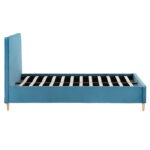 ΚΡΕΒΑΤΙ ΗΜΙΔΙΠΛΟ ΜΕ ΣΤΡΩΜΑ MAYLIN HM10758.08 ΒΕΛΟΥΔΟ ΤΙΡΚΟΥΑΖ--ΣΤΡΩΜΑ 120Χ200εκ - Image 5