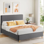 ΚΡΕΒΑΤΙ ΗΜΙΔΙΠΛΟ ΜΕ ΣΤΡΩΜΑ MAYLIN HM10758.10 ΓΚΡΙ ΥΦΑΣΜΑ--ΣΤΡΩΜΑ 120Χ200εκ - Image 2