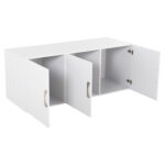 ΝΤΟΥΛΑΠΑ 3ΦΥΛΛΗ ΜΕ ΠΑΤΑΡΙ CARLY HM10891.05 ΜΕΛΑΜΙΝΗ ΣΕ ΛΕΥΚΟ 150X55Χ240Υεκ. - Image 6