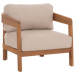 ΠΟΛΥΘΡΟΝΑ LOUNGE ΕΞ.ΧΩΡΟΥ SOLARA HM6513 ΞΥΛΟ ΑΚΑΚΙΑΣ ΦΥΣΙΚΟ-ΜΑΞΙΛΑΡΙΑ ΕΚΡΟΥ 75x70x75Υεκ