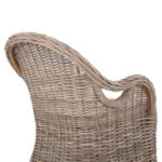 ΠΟΛΥΘΡΟΝΑ ΜΕ ΕΚΡΟΥ ΜΑΞΙΛΑΡΙ KEYLA HM9536 ΚΑΦΕ RATTAN 63x65x87Υεκ. - Image 8
