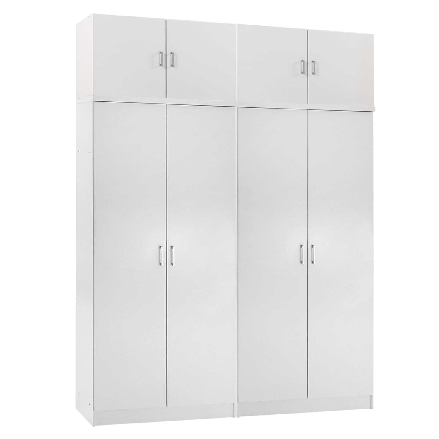 set-2-ntoylapes-2fylles-me-pataria-fb911-2 ΣΕΤ 2 ΝΤΟΥΛΑΠΕΣ 2ΦΥΛΛΕΣ ΜΕ ΠΑΤΑΡΙΑ JENNA HM11353.05 ΜΕΛΑΜΙΝΗ ΣΕ ΛΕΥΚΟ 160x43x240Υεκ - Image 1