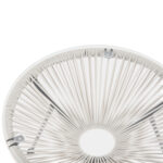 ΣΕΤ ΕΞΩΤΕΡΙΚΟΥ ΧΩΡΟΥ 3ΤΜΧ ACAPULCO HM11861.12 P.E.RATTAN ΛΕΥΚΟ-ΜΕΤΑΛΛΟ ΣΕ ΜΑΥΡΟ - Image 9