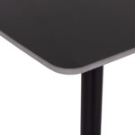 ΣΕΤ ΤΡΑΠΕΖΑΡΙΑΣ 5ΤΜΧ DETTON HM10940.01 ΚΕΡΑΜΙΚΟ TOP--ΥΦΑΣΜΑ ΓΚΡΙ & ΜΕΤΑΛ.ΠΟΔΙΑ ΜΑΥΡΑ - Image 9
