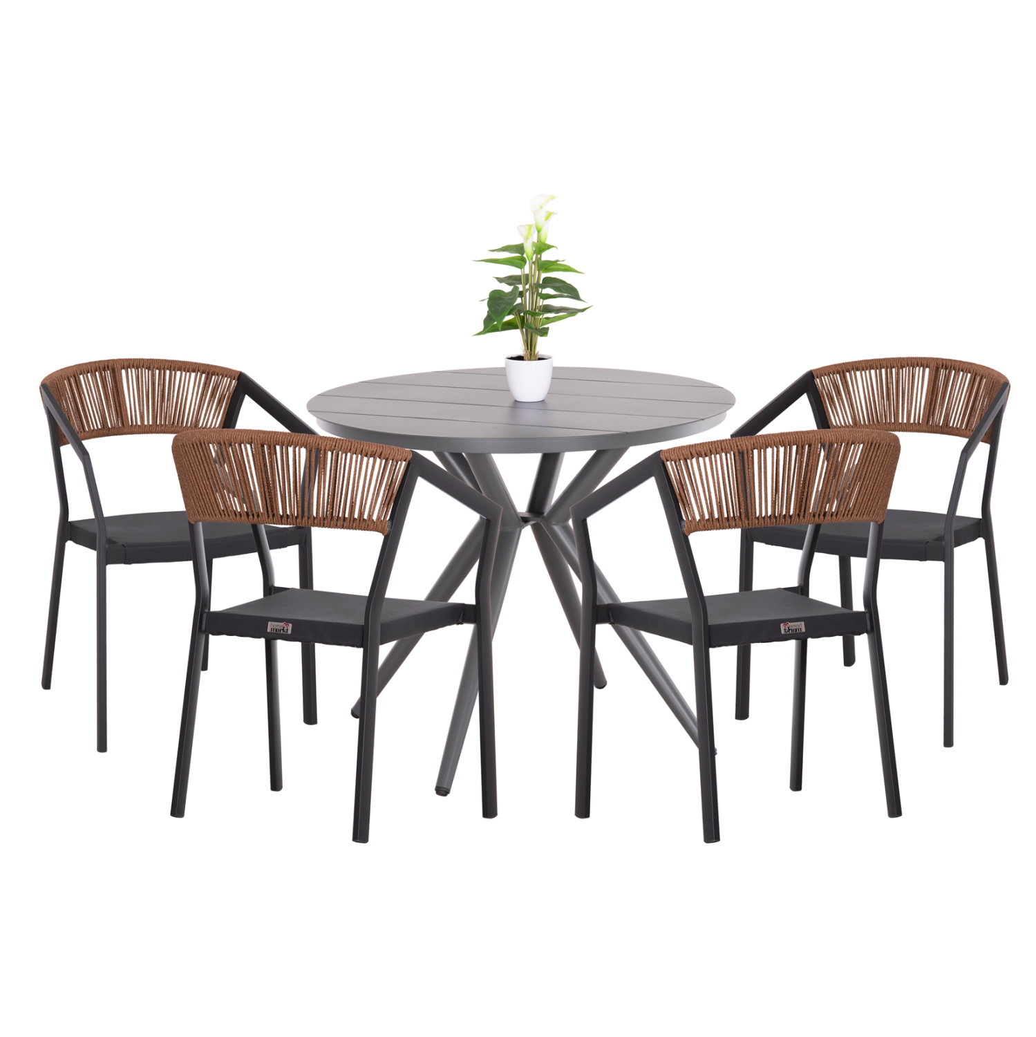 set-trapezarias-exchoroy-5tmch-fb9108360-7 ΣΕΤ ΤΡΑΠΕΖΑΡΙΑΣ ΕΞ.ΧΩΡΟΥ 5ΤΜΧ HIGER HM10836.01 ΑΛΟΥΜΙΝΙΟ & TEXTILENE--ΓΚΡΙ - Image 1