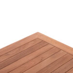 ΣΕΤ ΤΡΑΠΕΖΙ ΜΕ 2 ΣΚΑΜΠΟ ΜΠΑΡ PRESSCOT HM10918 ΞΥΛΟ TEAK ΣΕ ΦΥΣΙΚΟ ΧΡΩΜΑ - Image 7